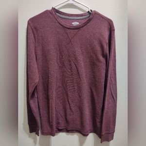 Old Navy men's soft washed rusty red sweater